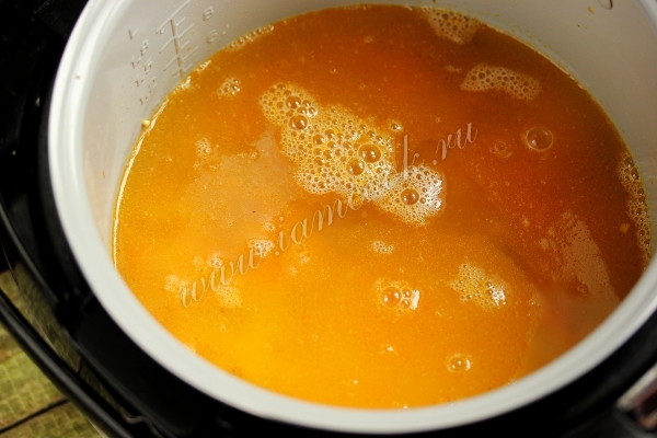 Влить кипяток