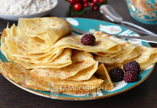 Фото блинов по Дюкану с отрубями на кефире