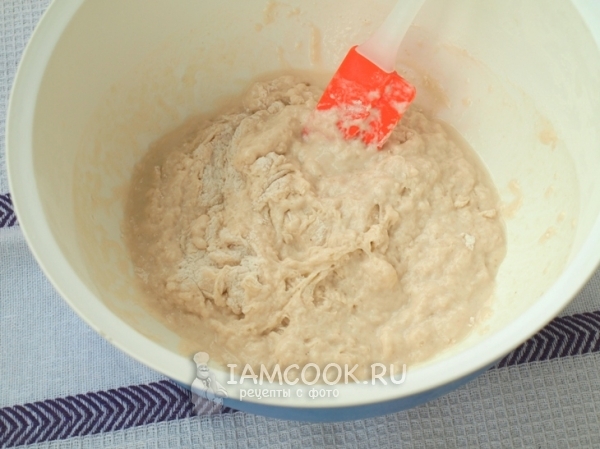 Замесить тесто для хлеба