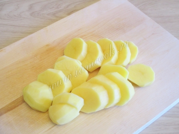 Картофель резанный
