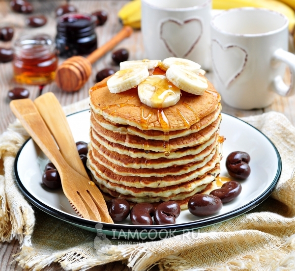 Фото панкейков без яиц на кефире