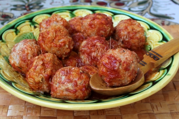 Рецепт тефтелей в мультиварке