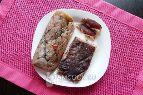 Готовая вяленая утиная грудка