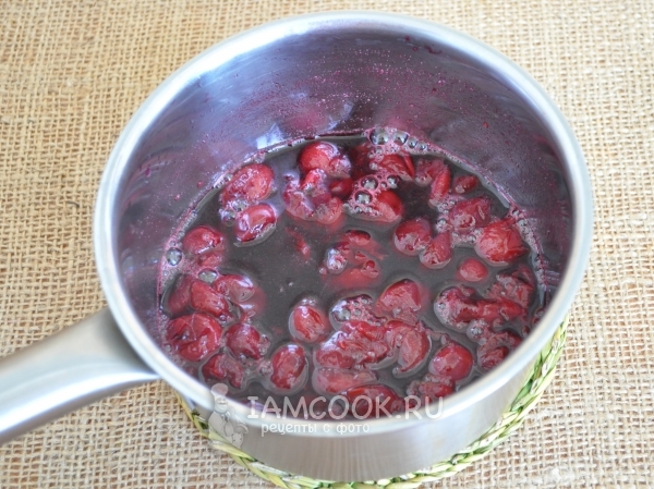 Сварить вишню