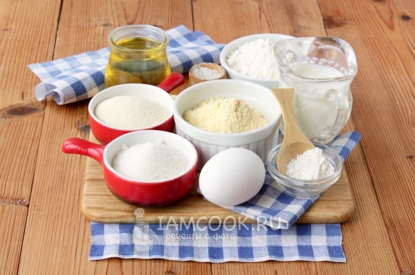 Ингредиенты для кукурузного пирога «Богач»