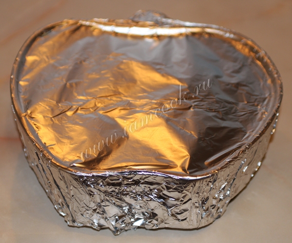 Форма в фольге