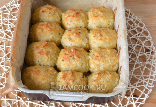 Запечь тефтели в духовке