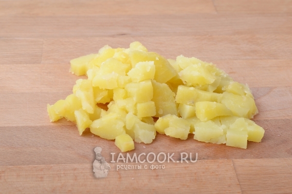 Порезать картофель