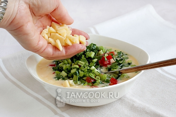 Добавить сыр