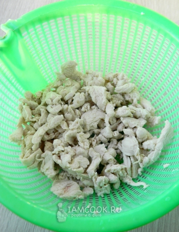 Полить мясо кипятком