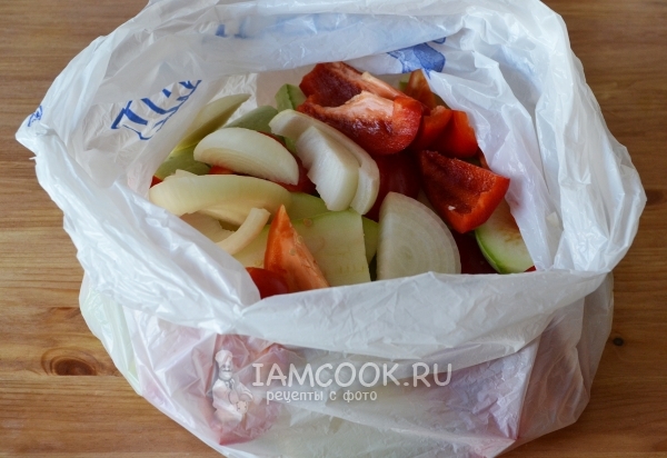 Овощи в пакете
