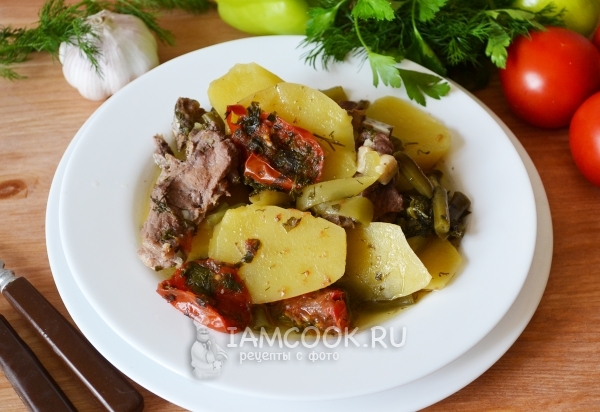 Фото хашламы из баранины