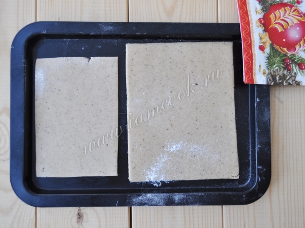 Тесто на противне