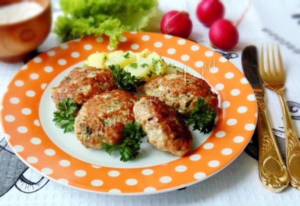 Фото котлет с сыром и яйцом