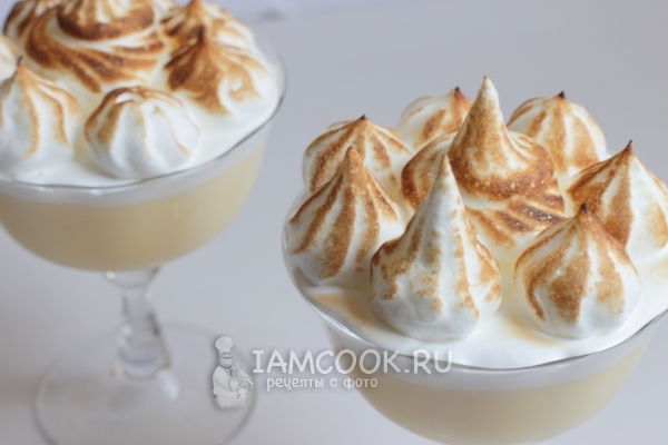 Фото пудингового десерта