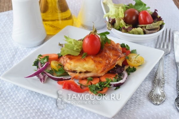 Фото индейки с ананасами в духовке