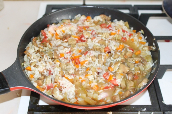 Плов вегетарианский