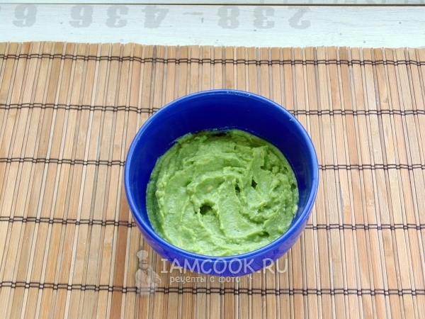 Сделать пюре из авокадо