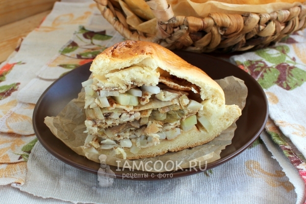 Курник с картошкой