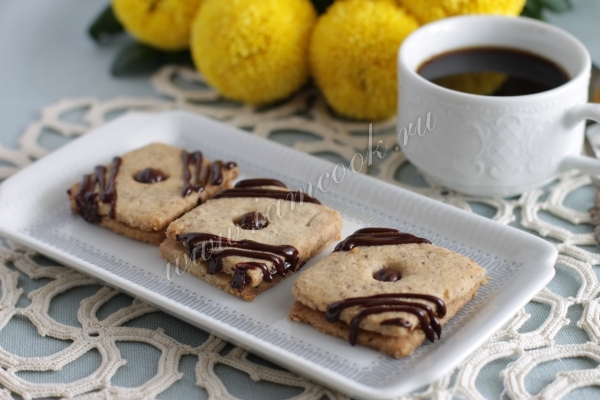 Фото печенья в виде квадратиков