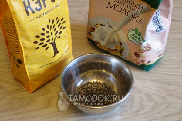 Ингредиенты для веганского горячего шоколада с лавандой