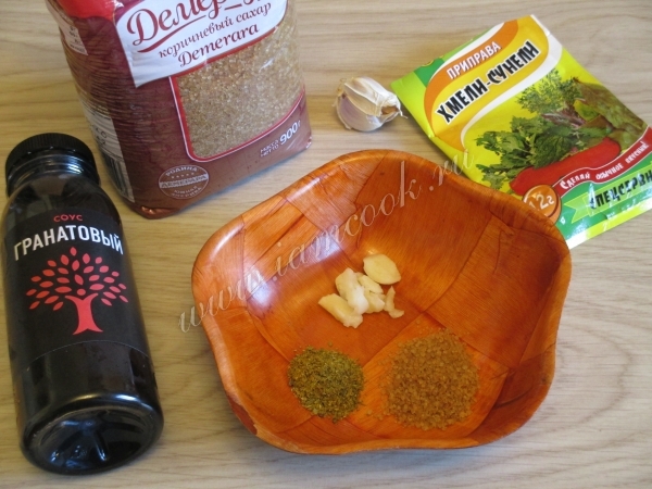 Приправы для соуса Ткемали