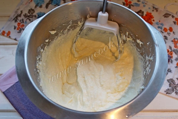 Творожный крем для колец