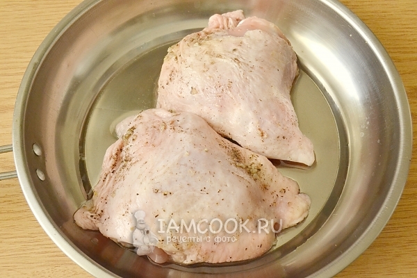 Пожарить курицу