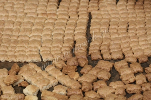 Тесто запеченное