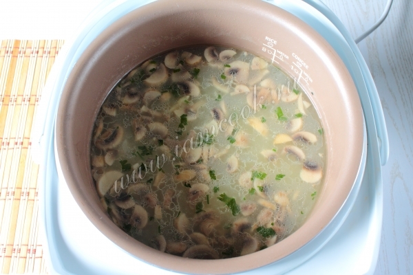 Добавляем клецки