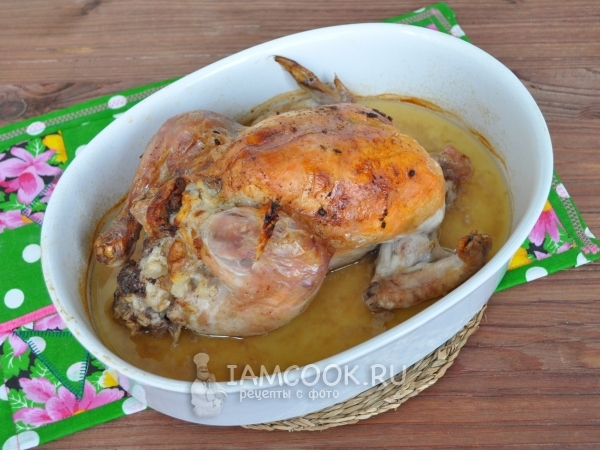 Запечь курицу