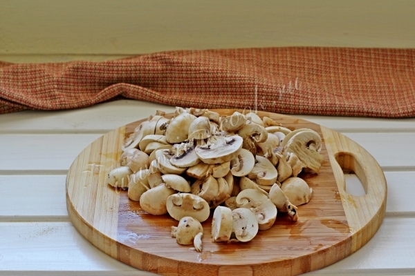 Грибы резанные