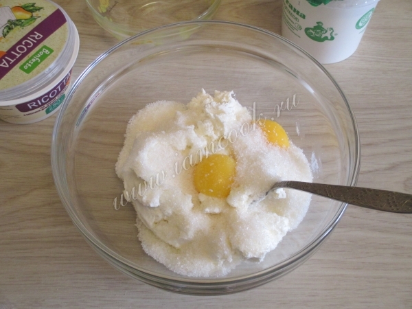 Творожная начинка для чизкейка