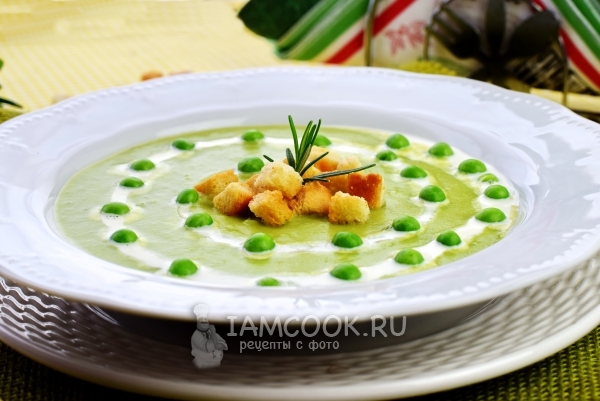 Рецепт горохового крем-супа