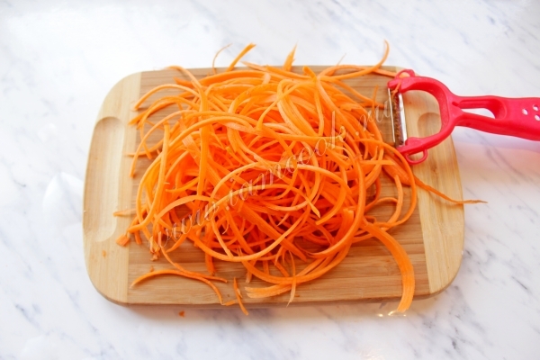 Морковь тертая