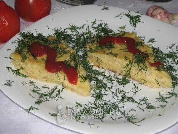 Фото пирога с кабачком и творогом в духовке