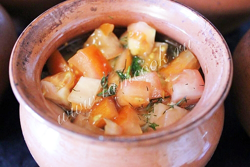 Готовим чанахи по-грузински