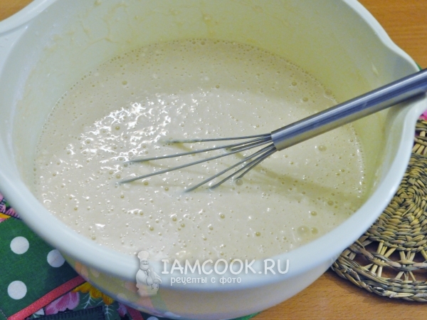 Тесто на блины