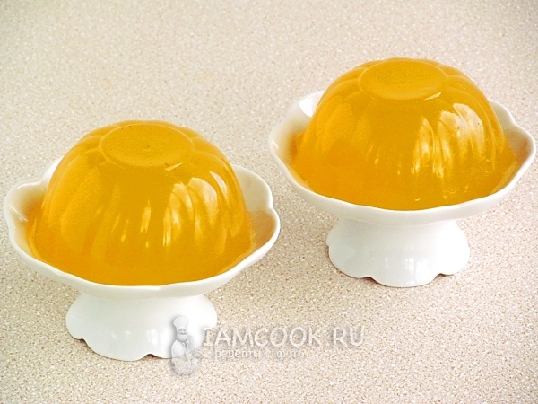 Рецепт лимонно-медового желе