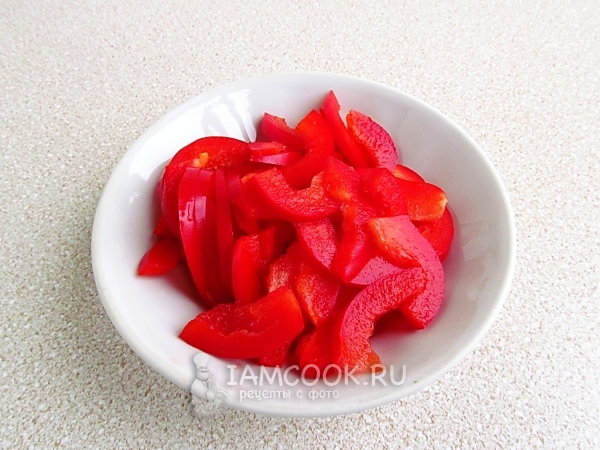 Порезать перец