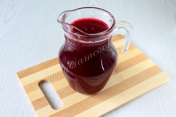 Морс из вишни, фото