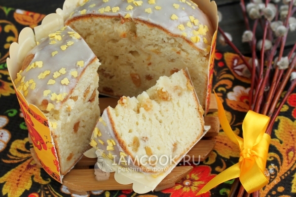 Рецепт пасхального творожного кулича