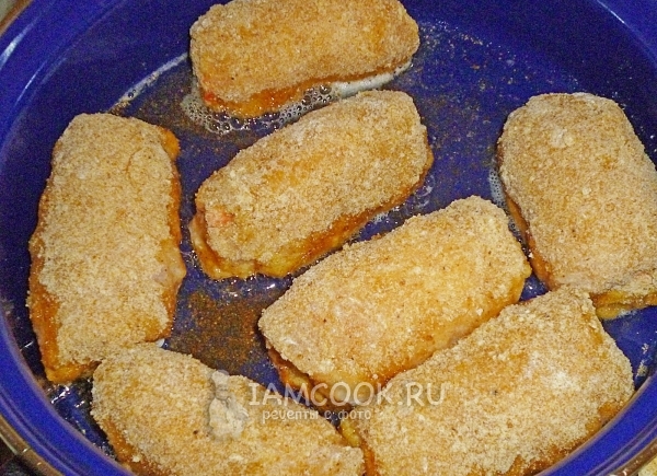 Пожарить рулетики