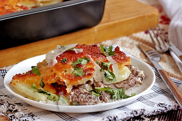 Рецепт мяса по-французски в духовке