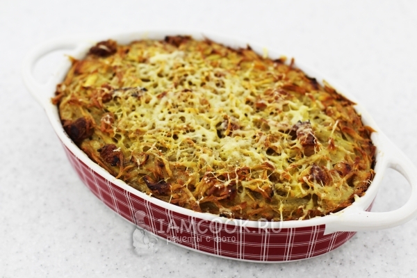 Рецепт картофельной бабки