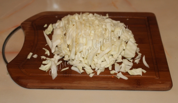 Нашинкованная капуста