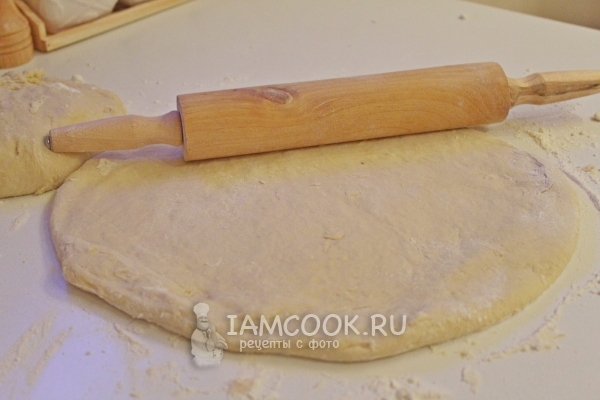 Тесто раскатать