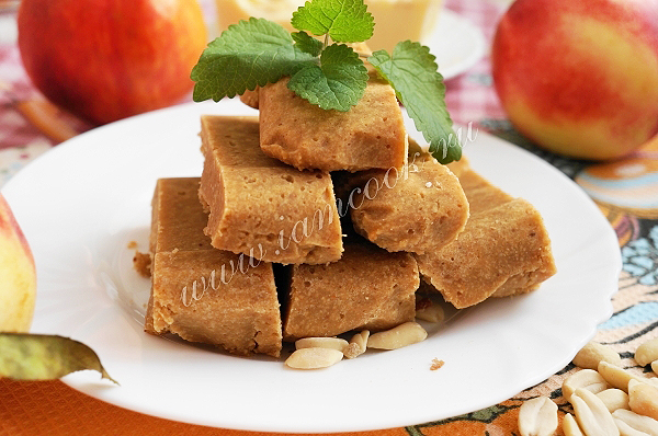 Халва из арахиса в домашних условиях