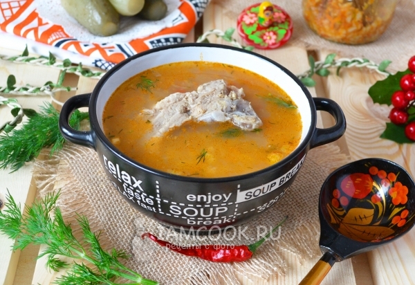 Фото супа рассольника в домашних условиях