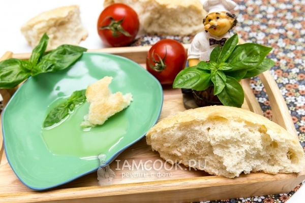 Фото римской фокаччи